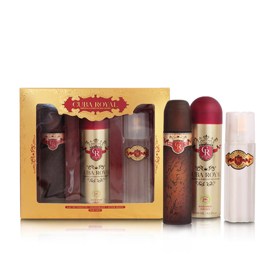 Set Cuba royal 3Pzs de Parfums des Champs