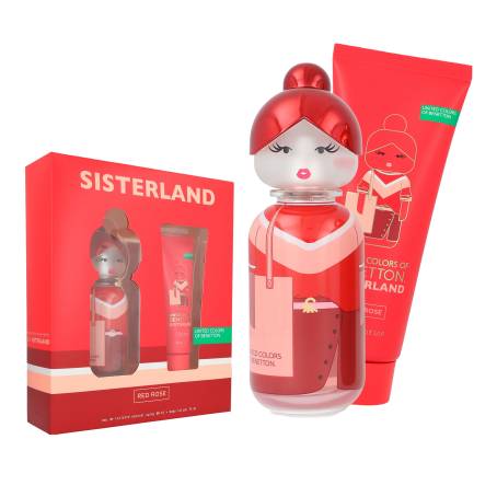 Set Sisterland Red Rose 2Pzs de Benetton