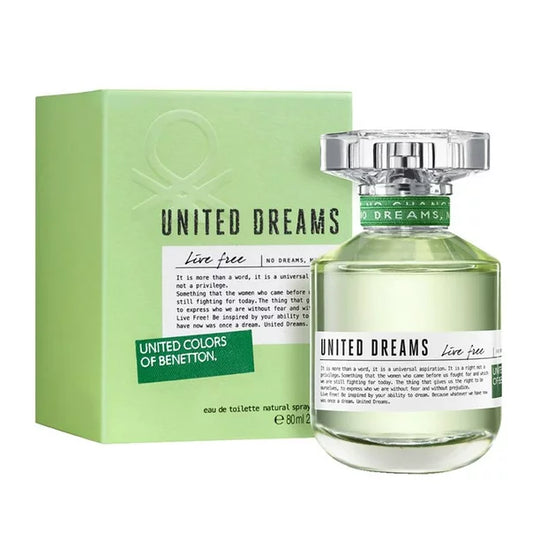 UNITED DREAMS LIVE FREE 80ML EDT