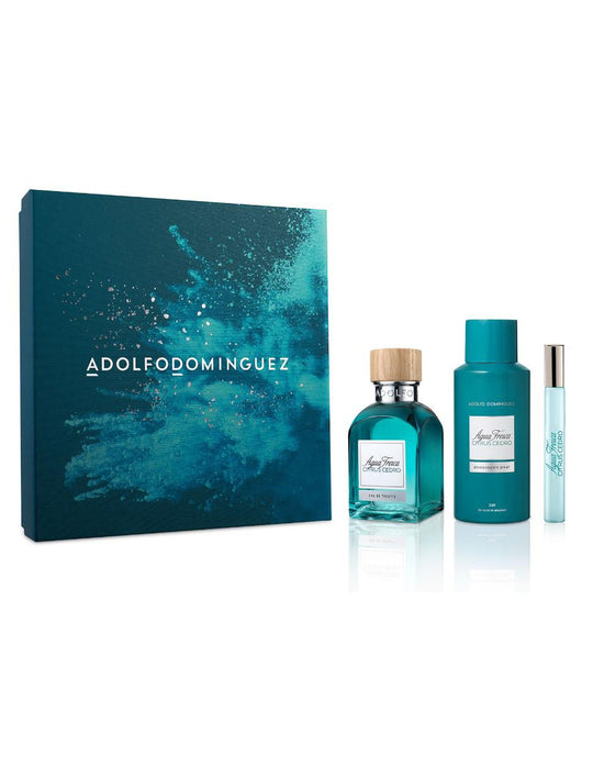 Set Agua Fresca Citrus Cedro 3Pzs Eau de Toilette de Adolfo Dominguez