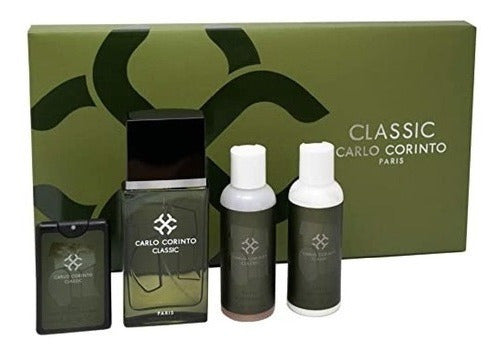 Set Carlo Corinto Tradicional 100mL. 4 Piezas de Carlo Corinto