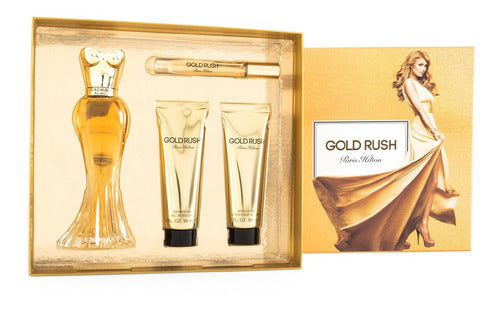 Set Gold Rush 100mL 4pzs. de Paris Hilton
