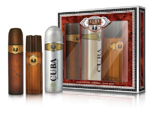 Set Cuba Gold de Parfums des Champs 3 Piezas
